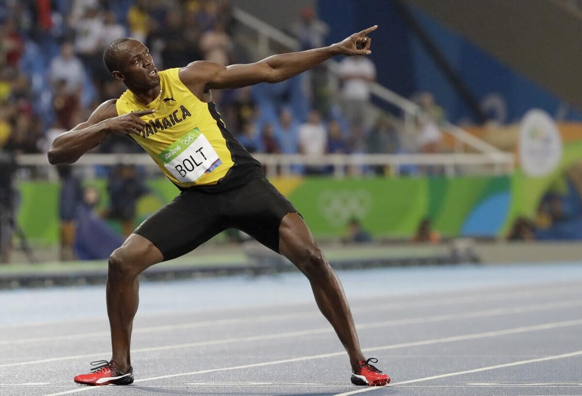USAIN BOLT YA NO CORRE PERO SIGUE DEJANDO HUELLA