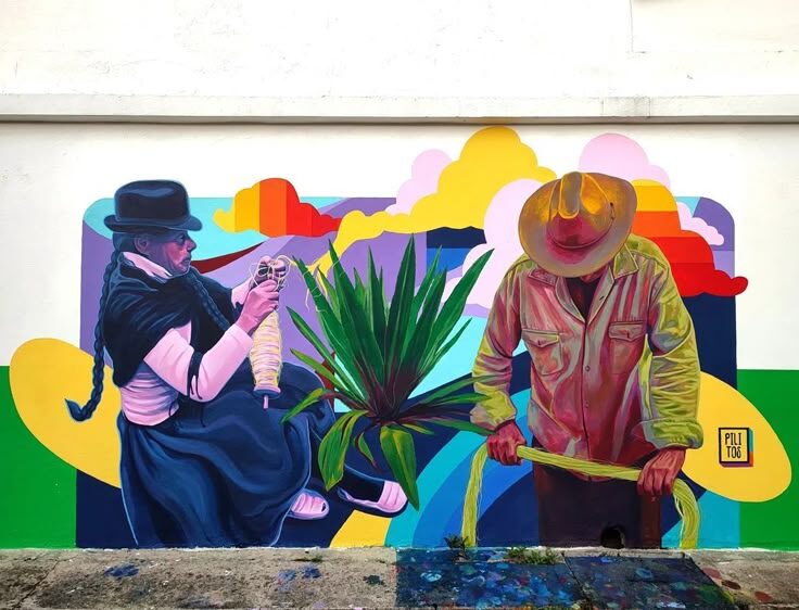 MURALES CON MENSAJES. LAS JUVENTUDES SE EXPRESAN