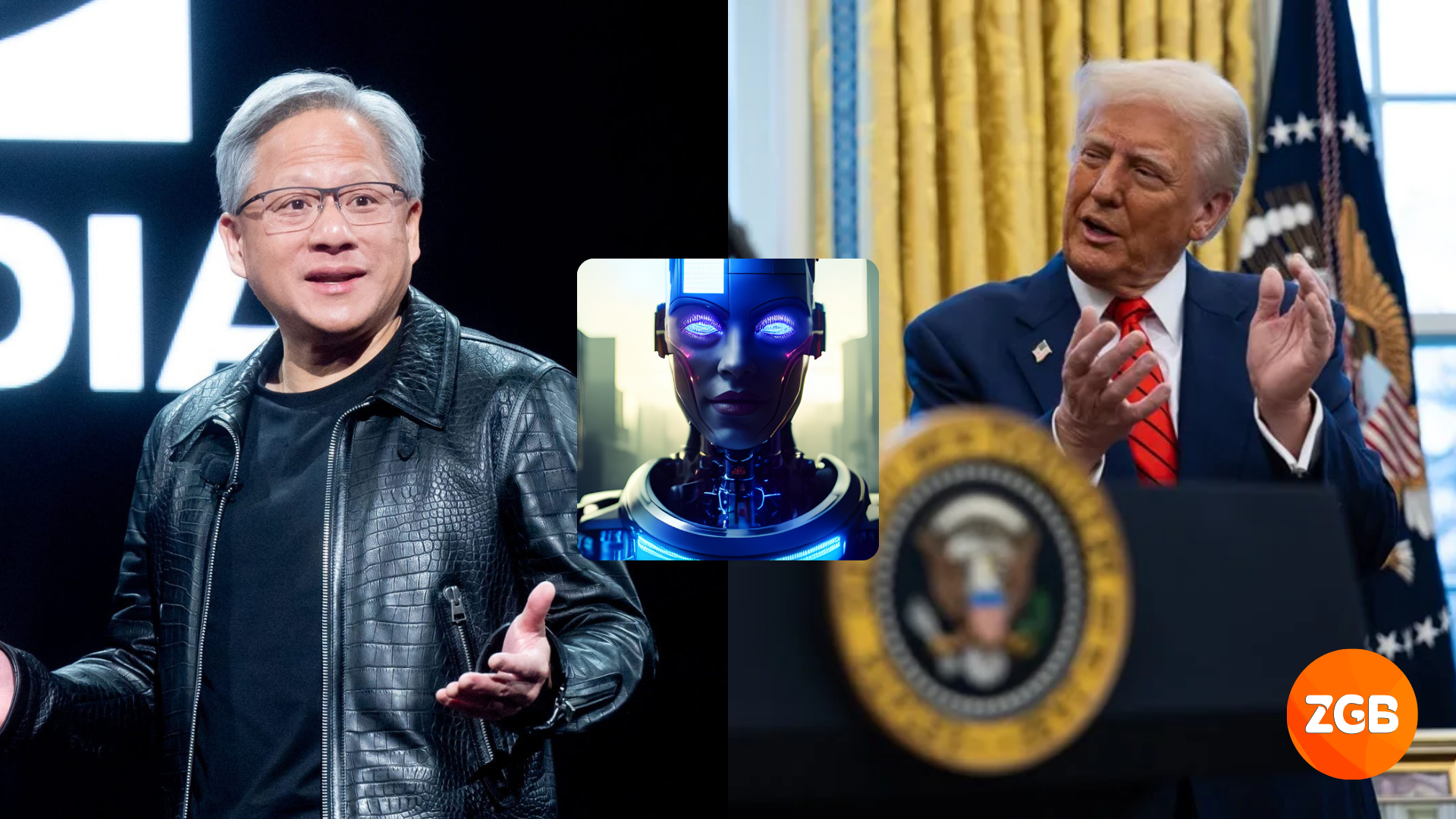 No se ralentizará el progreso de la IA. CEO de Nvidia y Trump “pactan” acuerdo